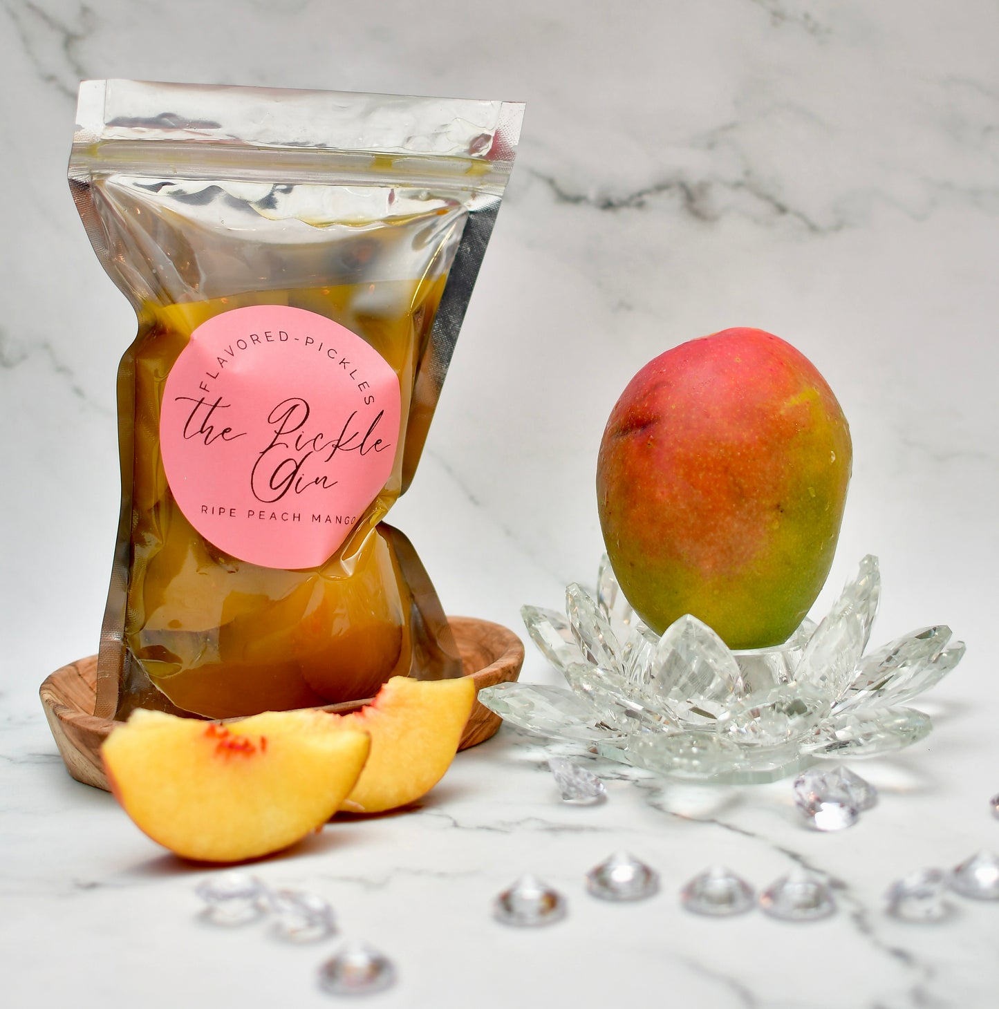 Peach-Mango Pickles
